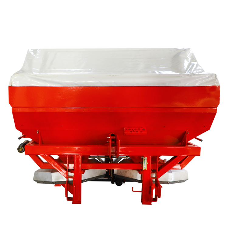 2500kg Three-point Suspension Double Disc Suspension Fertilizer Spreader